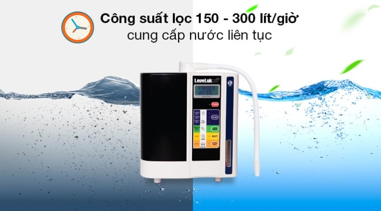 Máy lọc nước ion kiềm nội địa Nhật Kangen Leveluk SD501