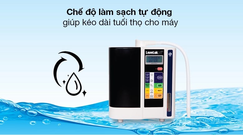 Máy lọc nước ion kiềm nội địa Nhật Kangen Leveluk SD501